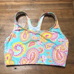 Paisley Sports Bra